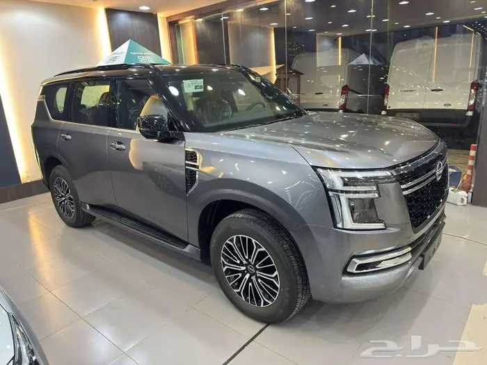 نيسان باترول بلاتينيوم موديل 2026 تنفس طبيعي سقف اسود 0