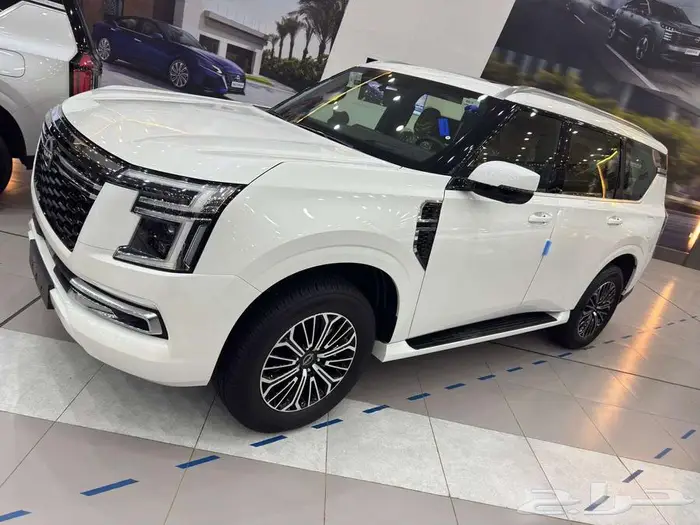 نيسان باترول بلاتينيوم موديل 2026 تنفس طبيعي سقف اسود 6