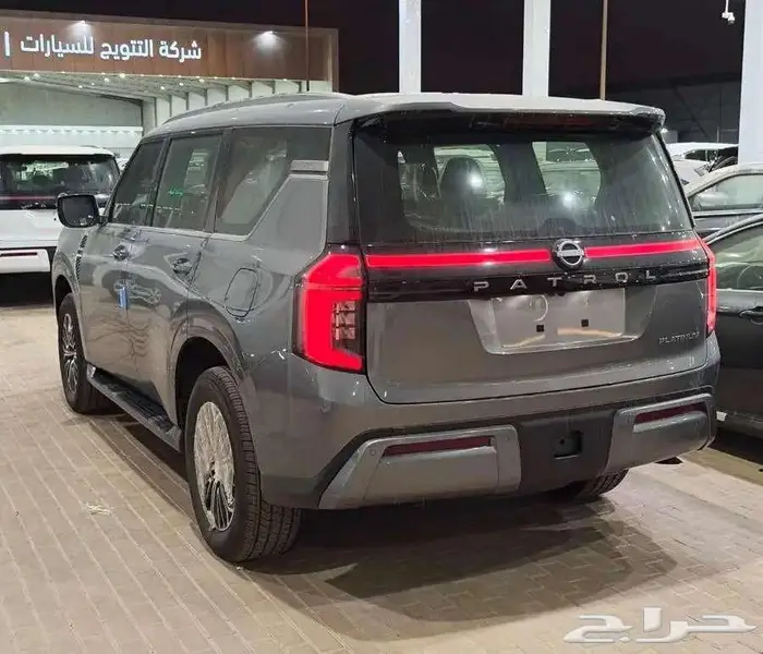 نيسان باترول تنفس طبيعي بلاتينيوم 2026 الشكل الجديد 8