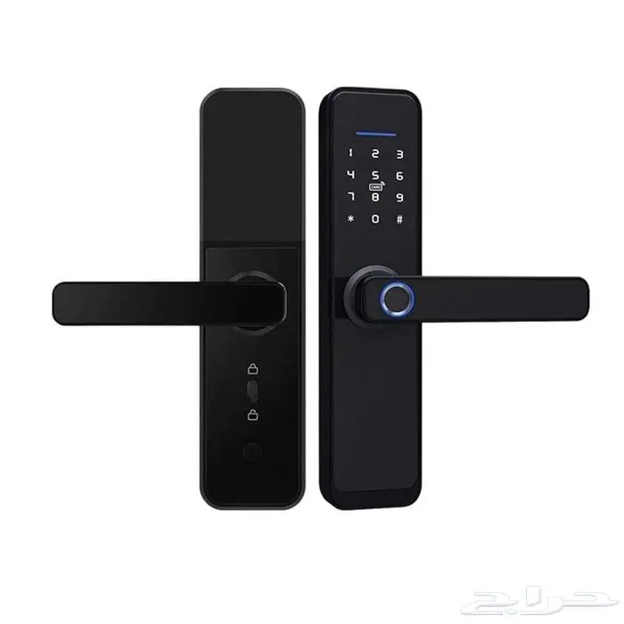 قفل باب ذكي اقفال باب ذكيه باب خشب وحديد وقزاز والامونيوم 2