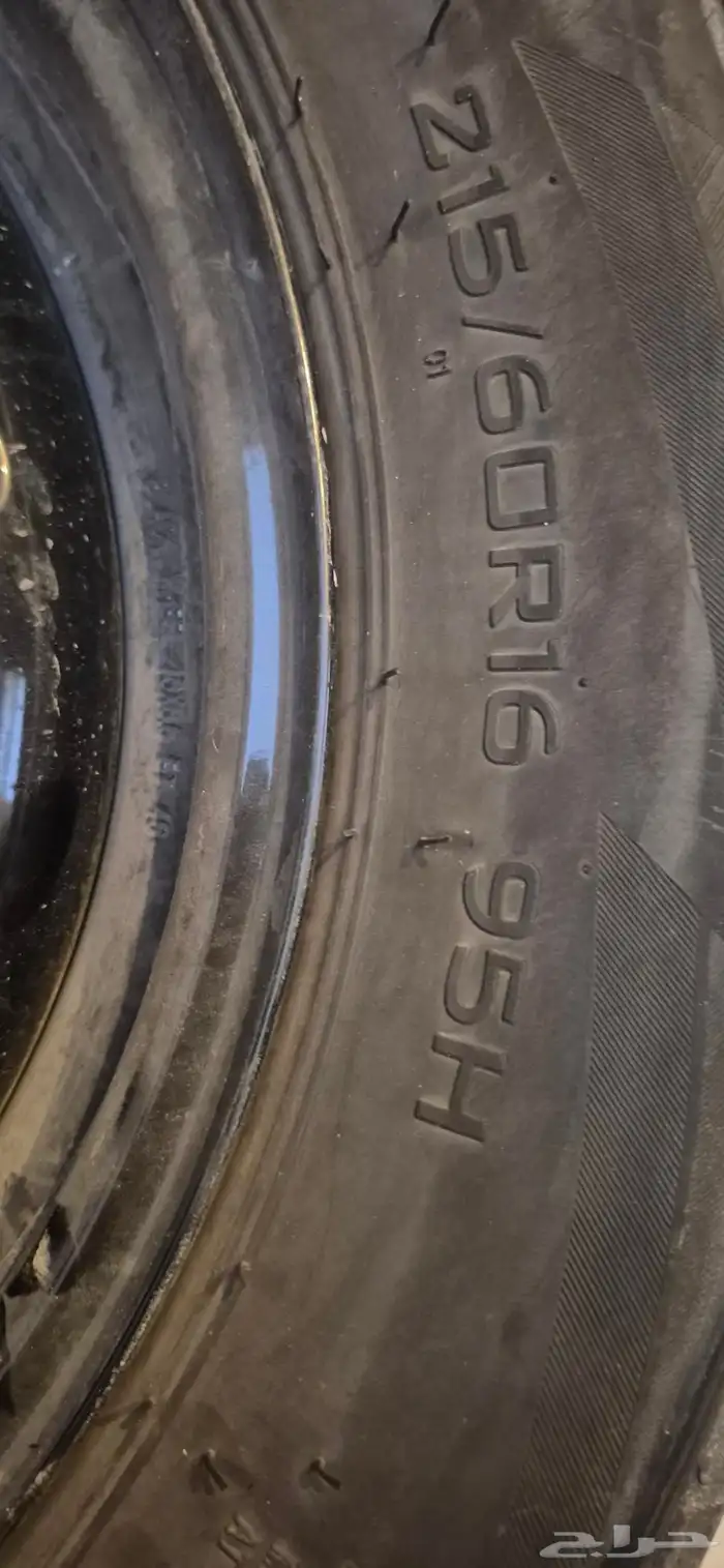 جنوط وكفرات كامري مقاس 16 سوح اسود 5