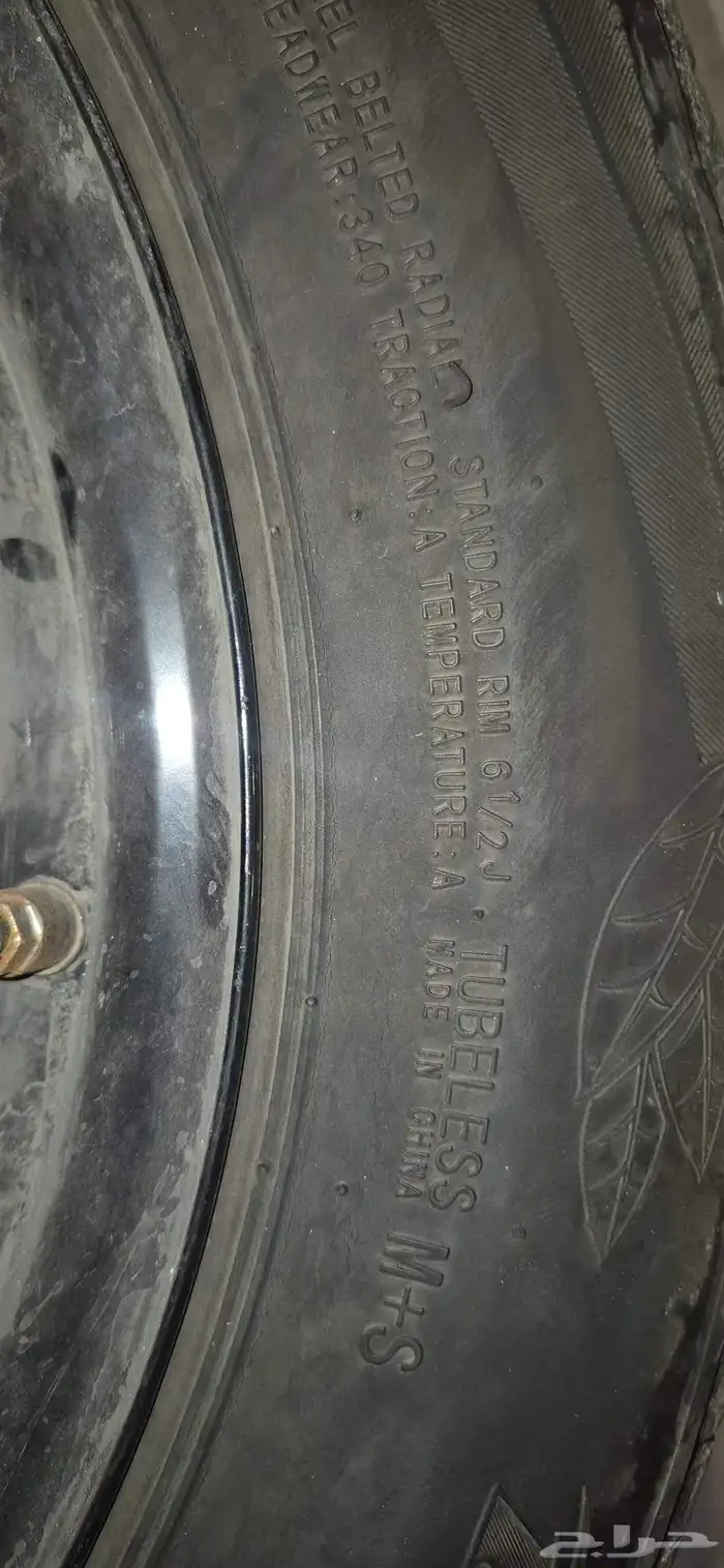 جنوط وكفرات كامري مقاس 16 سوح اسود 7