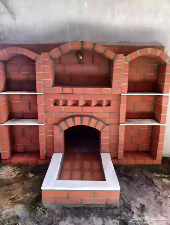 مشب نار قرميد 0