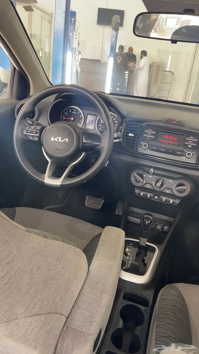 كيا بيجاس 2022   نظيفة وممشاها قليل (قابل للبدل) 4