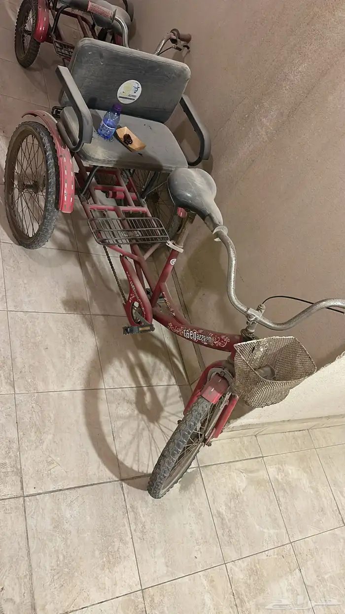 سياكل ثلاث كفرات مع كرسي 1