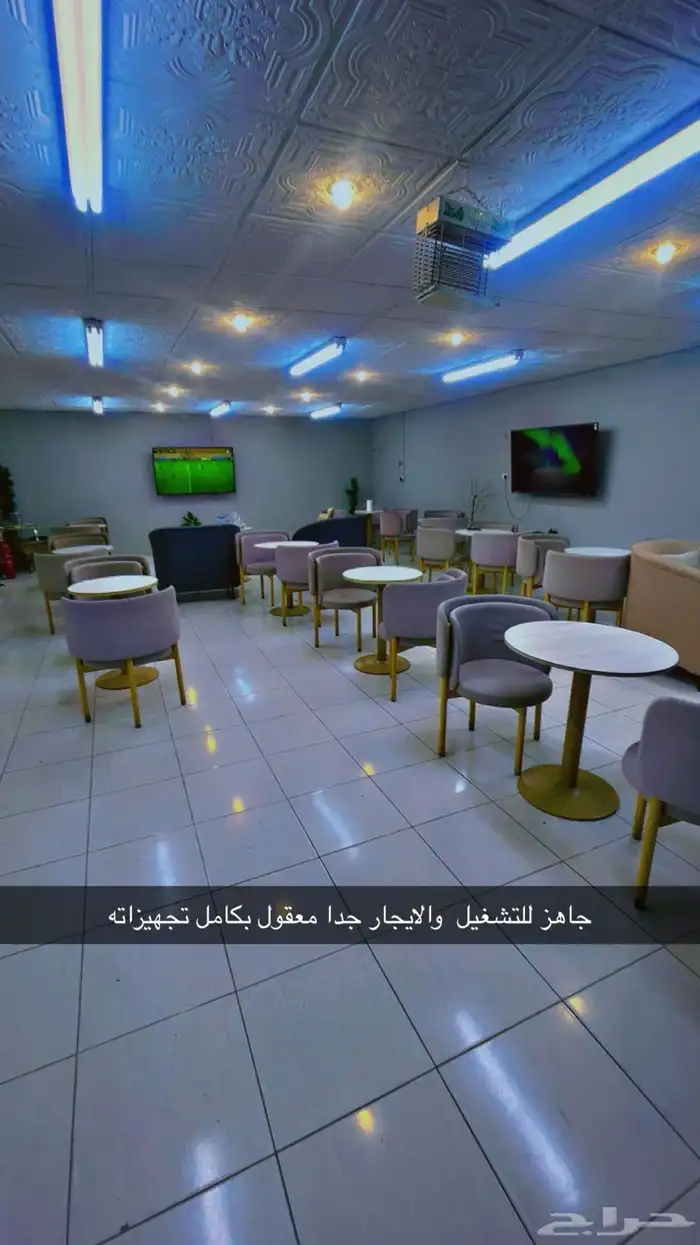 محل كافي مجهز كامل للتقبيل او التشغيل.( فرصة ) 6