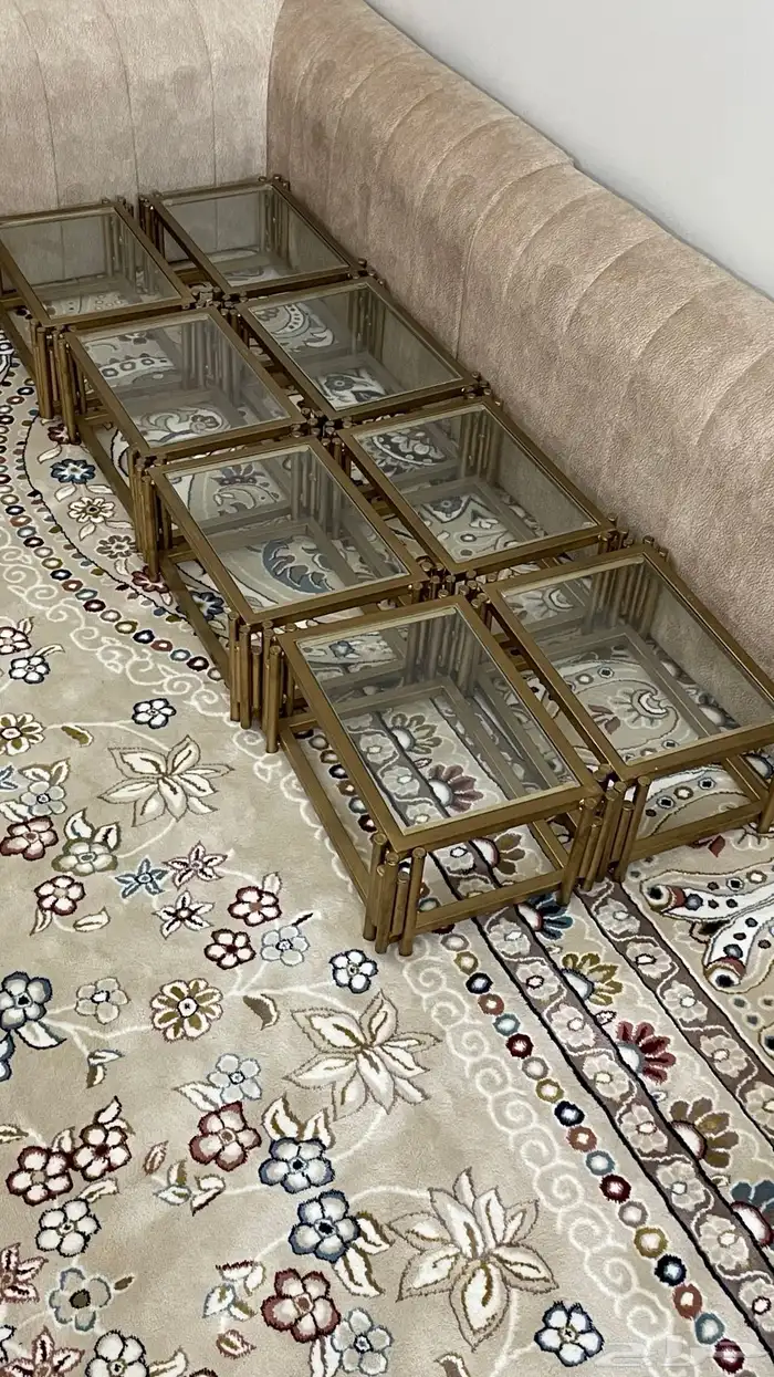 طقم طاولات مدخل وطاولات ارضية 6