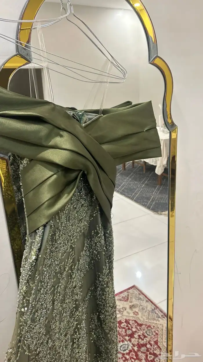 فستان سهره لبسته مره بس عندي فيديو توضيع للاستفسار خاص 1