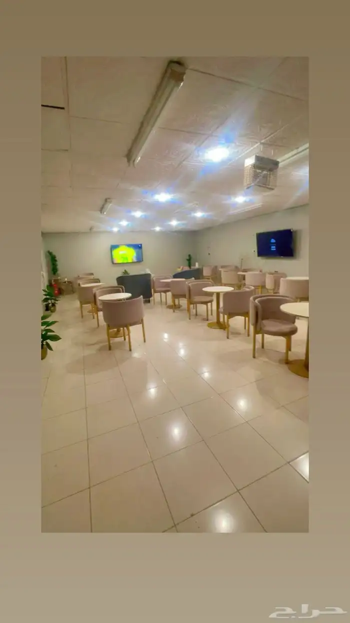 محل كافي مجهز كامل للتقبيل او التشغيل.( فرصة ) 0