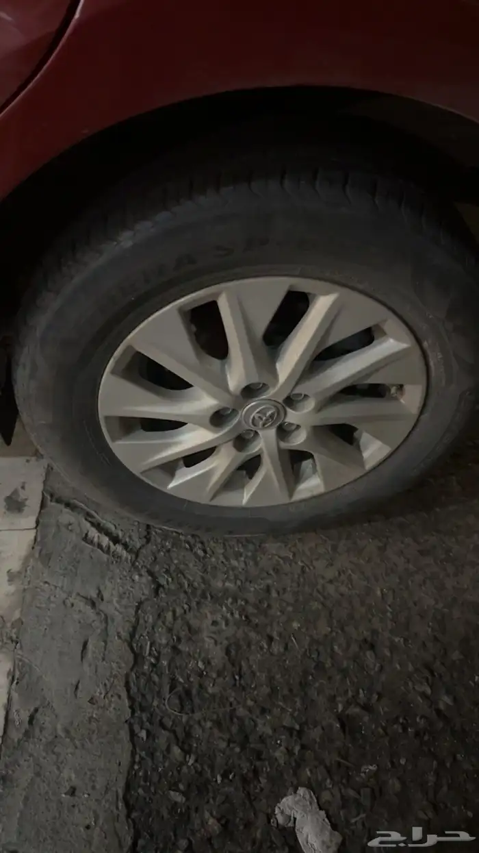 جنوط كروم لي كورولا تقريبا تركب من موديل 2014 الى 2019 2