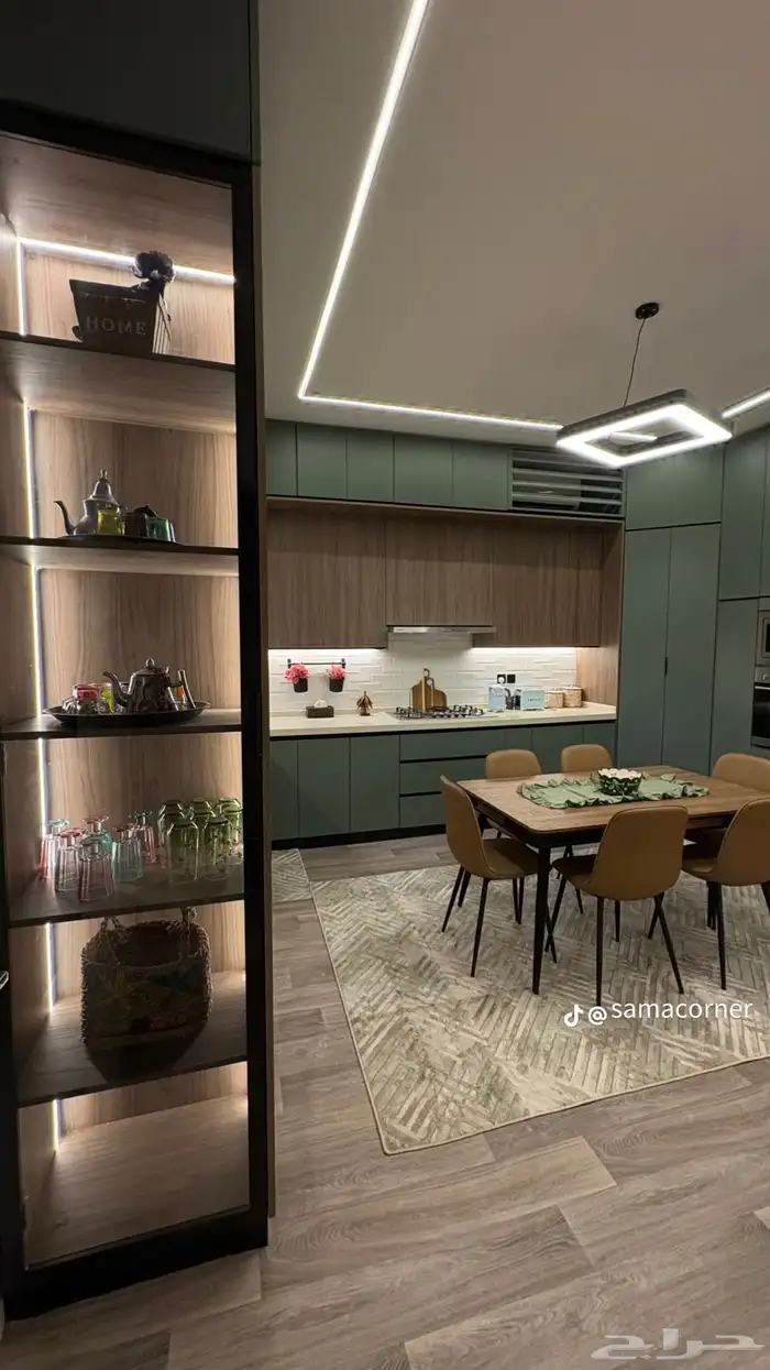 مطابخ المنيوم وساج يوجد صيانة و تكملة 35