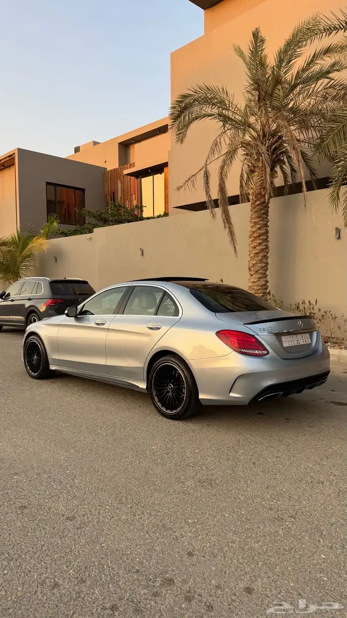 مرسيدس c300 ممشى قليل 3