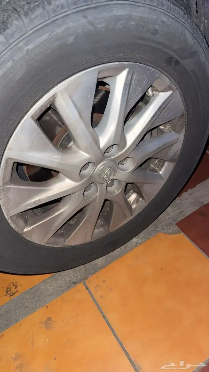 جنوط كروم لي كورولا تقريبا تركب من موديل 2014 الى 2019 0