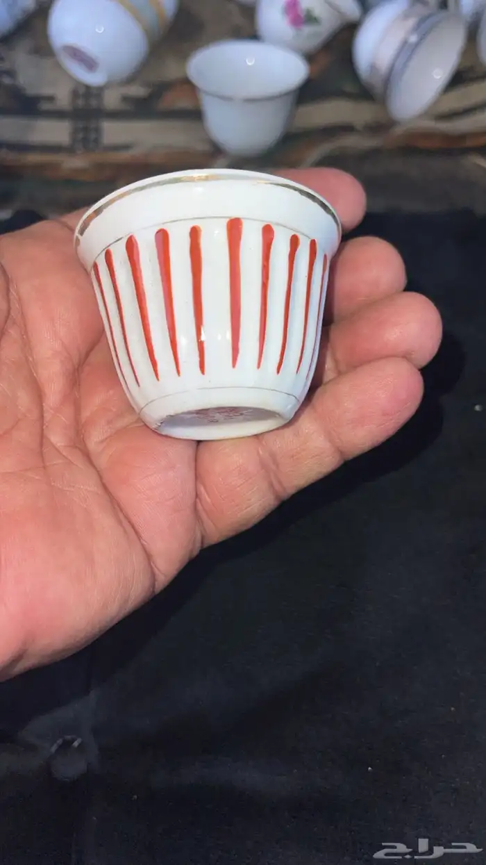 مطلوب فناجيل قهوه اصغر حجم كميه كبيره 6