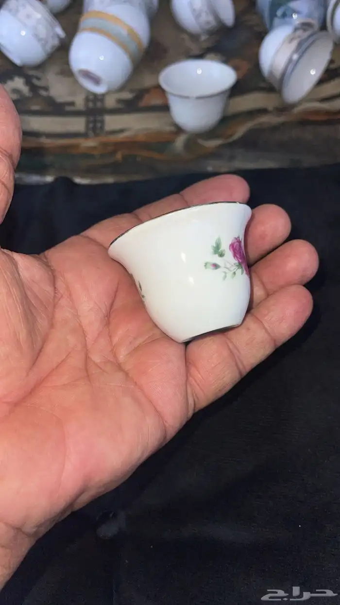 مطلوب فناجيل قهوه اصغر حجم كميه كبيره 7