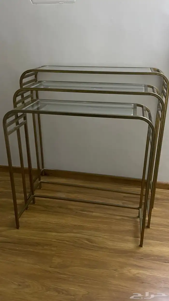 طقم طاولات مدخل وطاولات ارضية 2