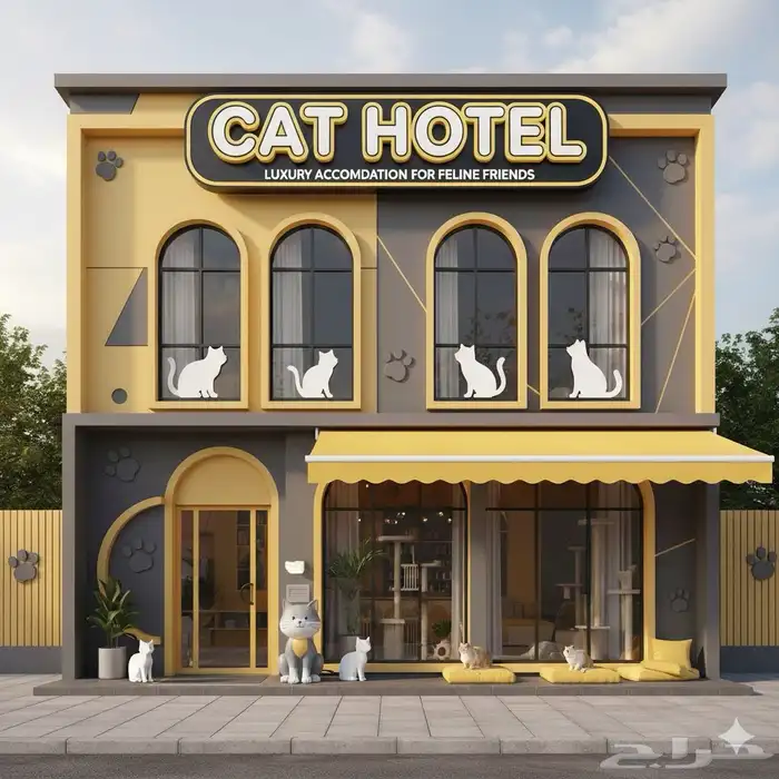 فندقه قطط 0