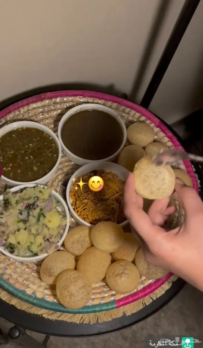 باني بوري أكلات هندي 4