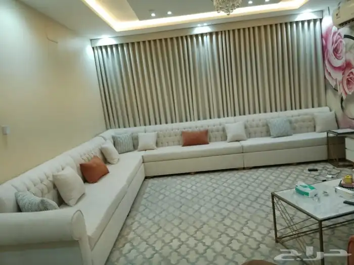 كنب جلسات طقم تفصيل تنجيد و ستائر وفي 0