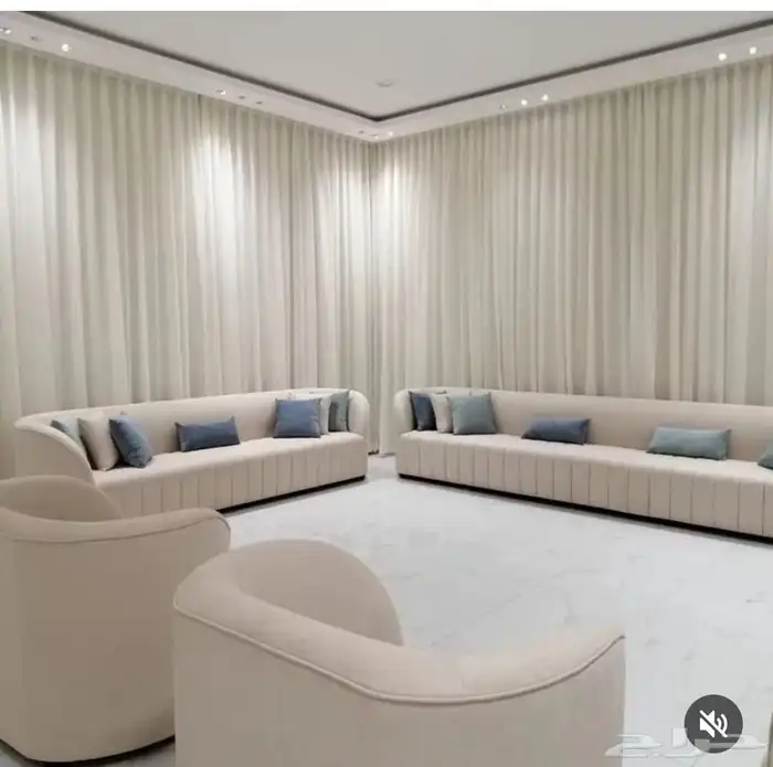 كنب جلسات طقم تفصيل تنجيد و ستائر وفي 2