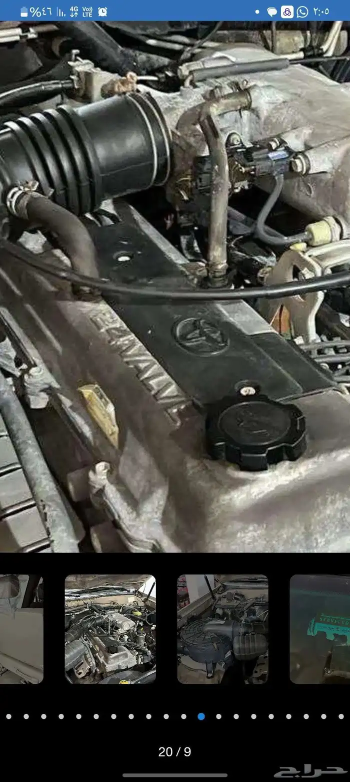 مكينه لاندكروزر بيضمانات تصل لسنه كامله انشاء لله 0