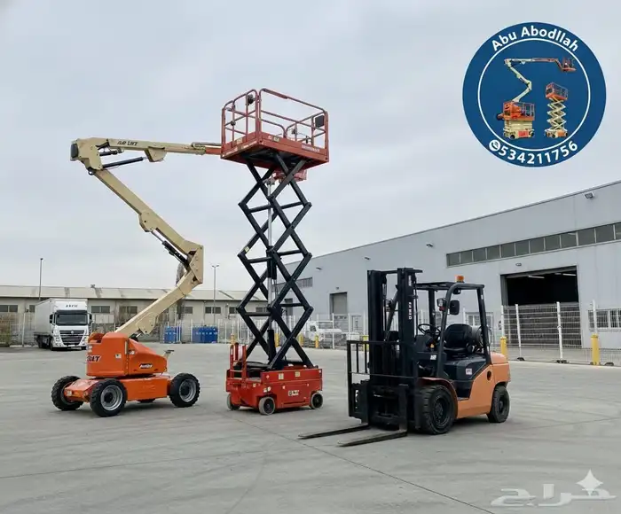 سيزر لفت للايجار في الدمام scissor lifts 0