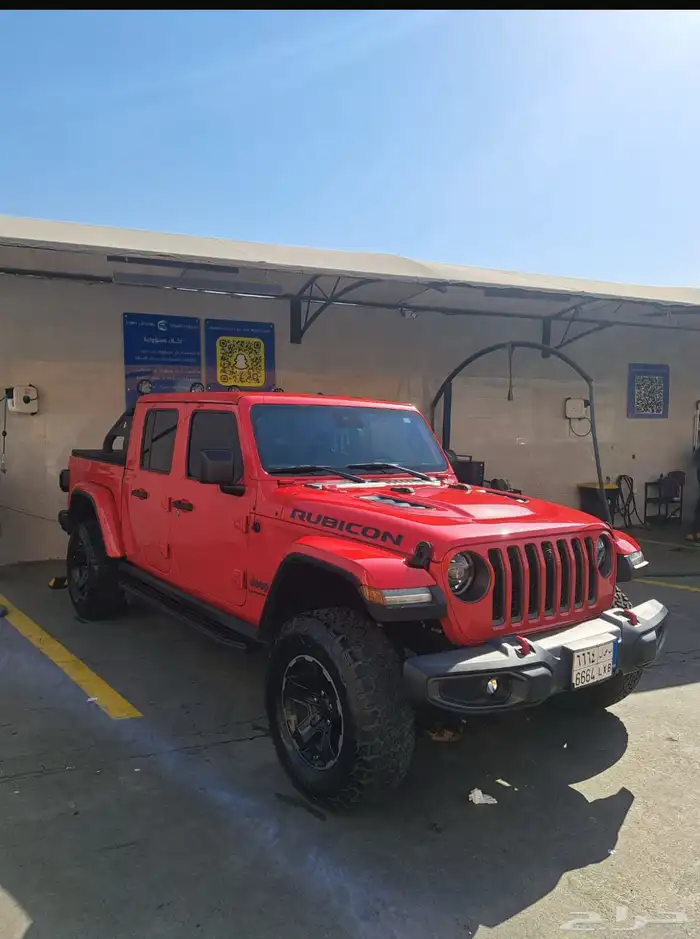 للبيع سيارة جلاديتر روبيكون 2021 ولوحتها مميزه 6