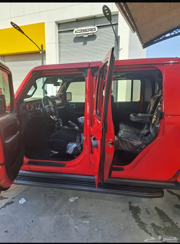 للبيع سيارة جلاديتر روبيكون 2021 ولوحتها مميزه 4