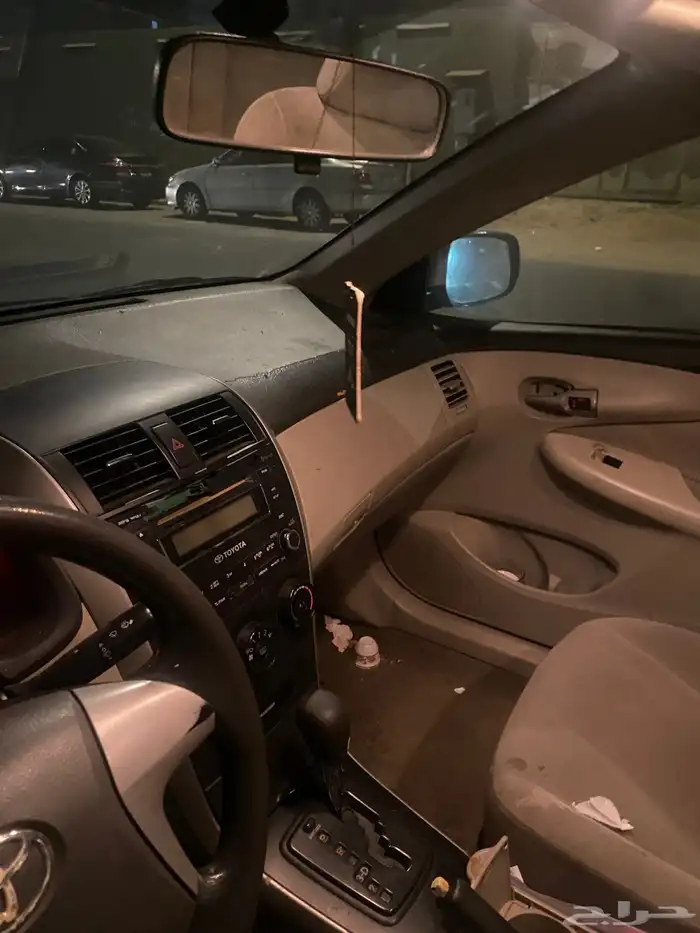 توجد لدينا قطع غيار تويوتا كورولا موديل 2013 2