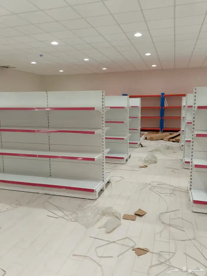 رفوف بقالة رفوف تخزين رفوف مستودعات رفوف تموينات ارفف 0