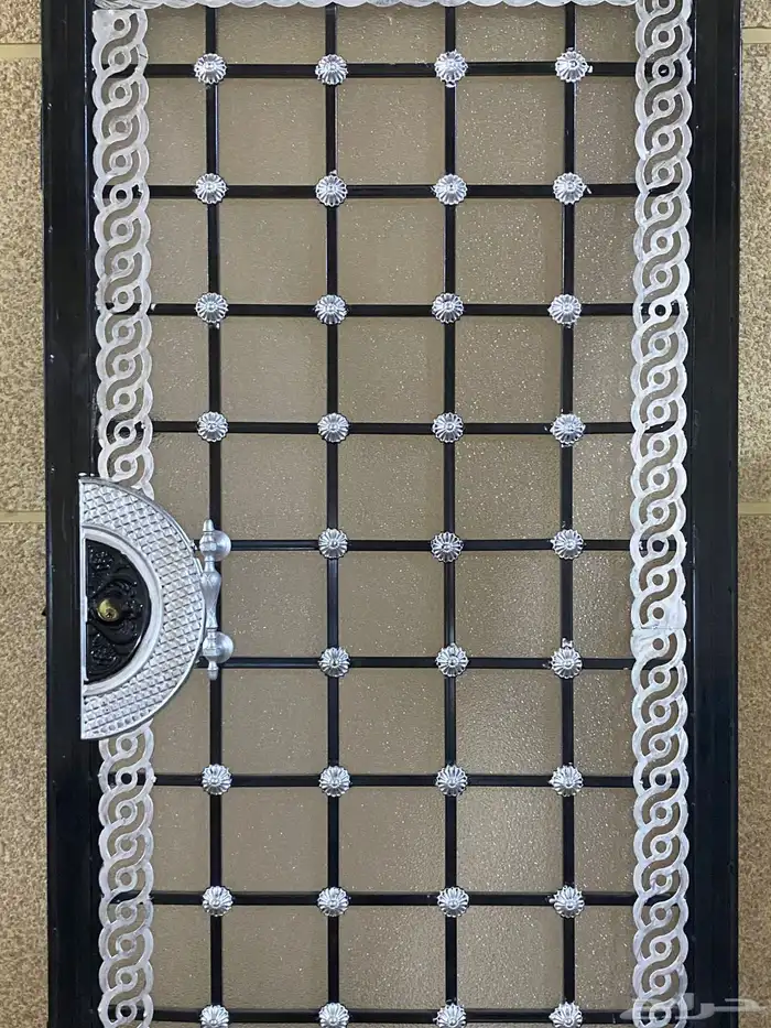 ابواب حديد ليزر فخمه جديده للبيع 0