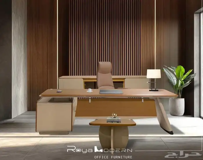 مكاتب مودرن طقم كامل و مكتب مدير و كراسي مكتبي شكل جديد 8