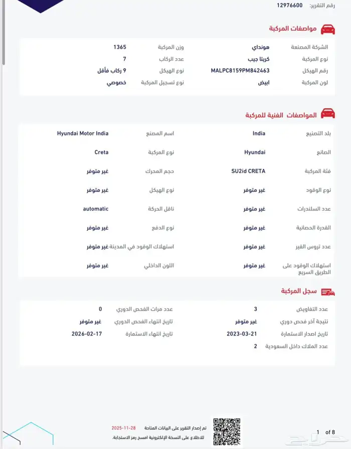 كريتا جراند 2023 (ثلاث صفوف مقاعد) 15