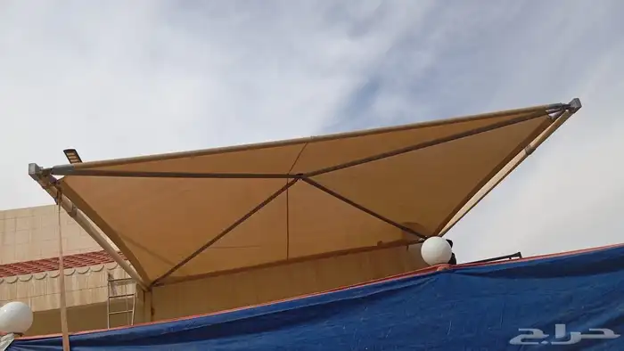 مظلات سواتر تركيب 3