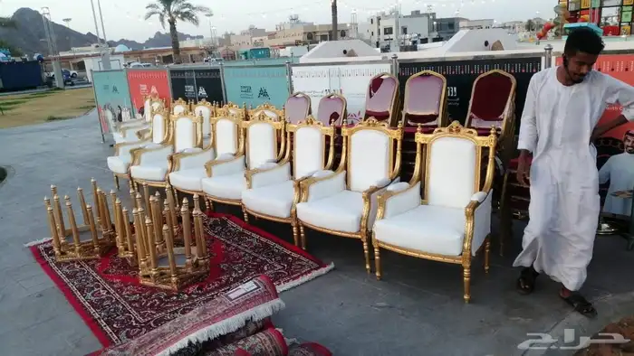 تأجير لاوازم افراح ومناسبات بيوت شعر وخيام وكراسي وفرش طولات 3