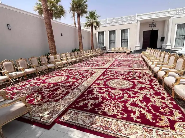 محل الحفلات في الرمال يوجد لدينا الركن قهوه سبابين صبابات كل 7