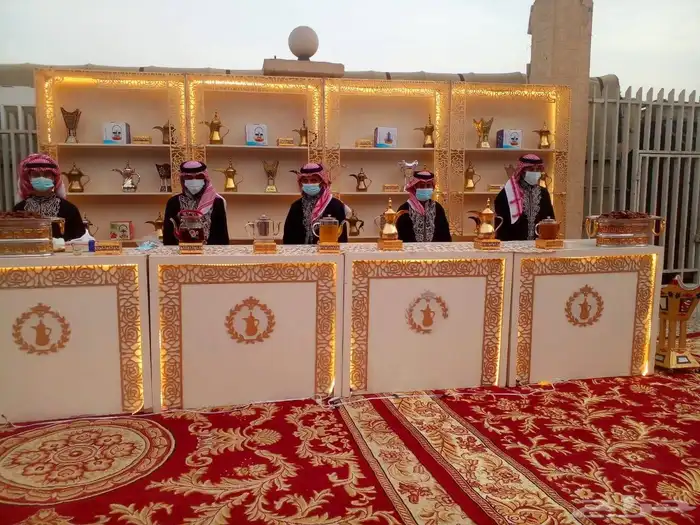 محل الحفلات في الرمال يوجد لدينا الركن قهوه سبابين صبابات كل 0