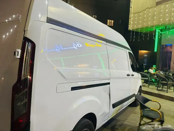 فورد باص بضاعه 2023 للايجار ثلاجه تبريد 5