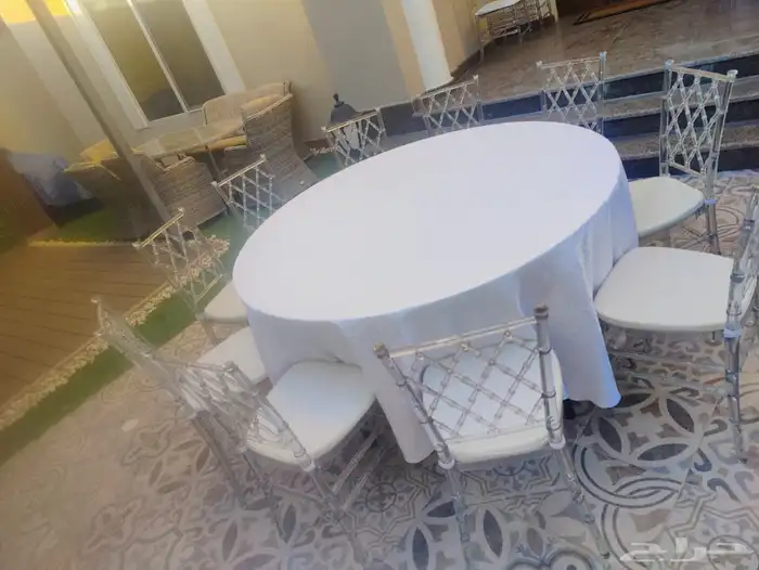 تاجير كنب تاجير كراسي طاولات جلسات مرتفعه جلسات ارضيه دفايات 6