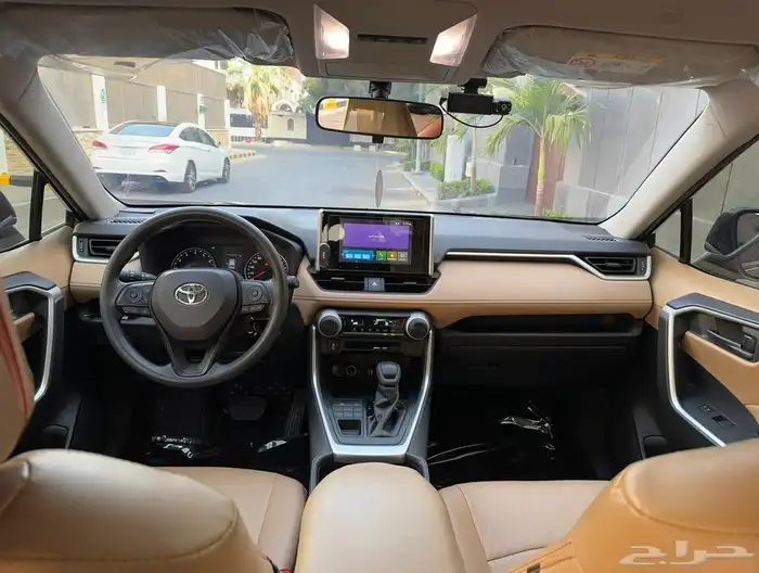 راف فور بنزين دبل ممشي 30 الف بحالة الوكالة 3