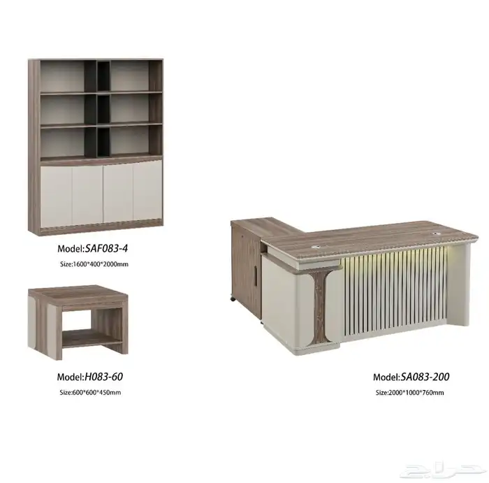 مكاتب مودرن طقم كامل و مكتب مدير و كراسي مكتبي شكل جديد 19