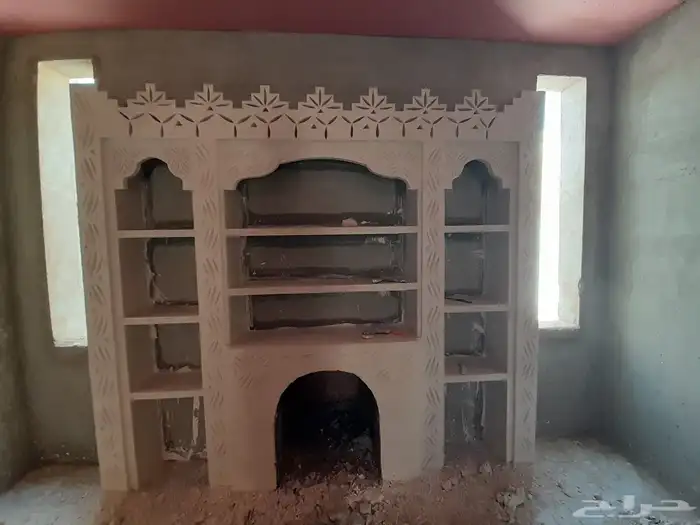 مشب كمار اجار مدخنه شوايه مندي ديكور. 0