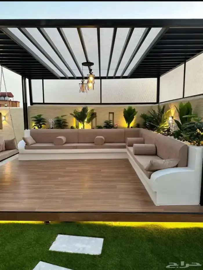 فن وتنفيذ وتصميم وتنسيق الحدائق 4