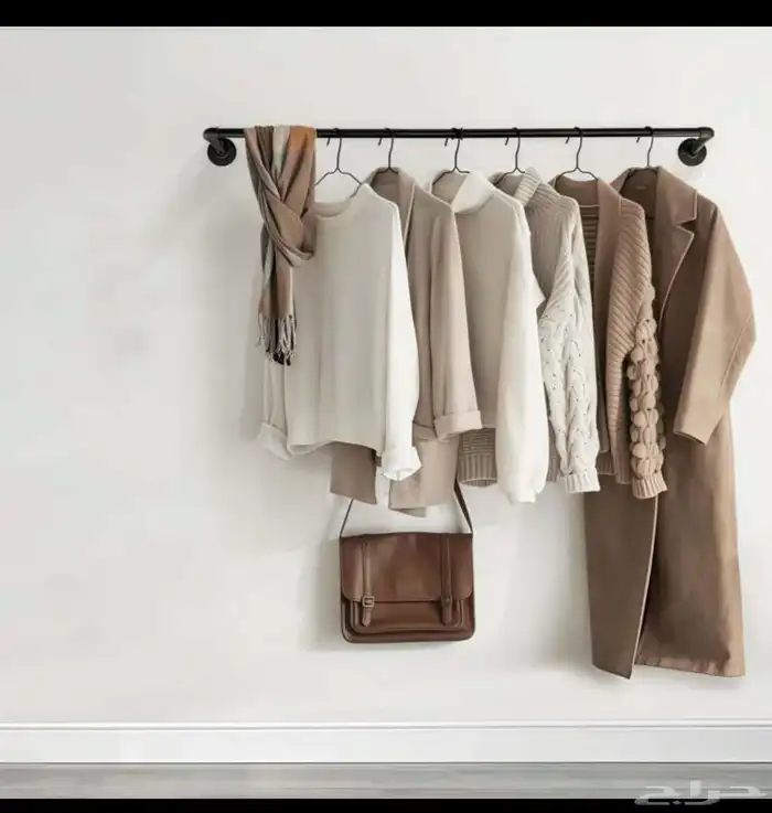 ستاند علاق ملابس فساتين ادوات منزل علاق جداري 3