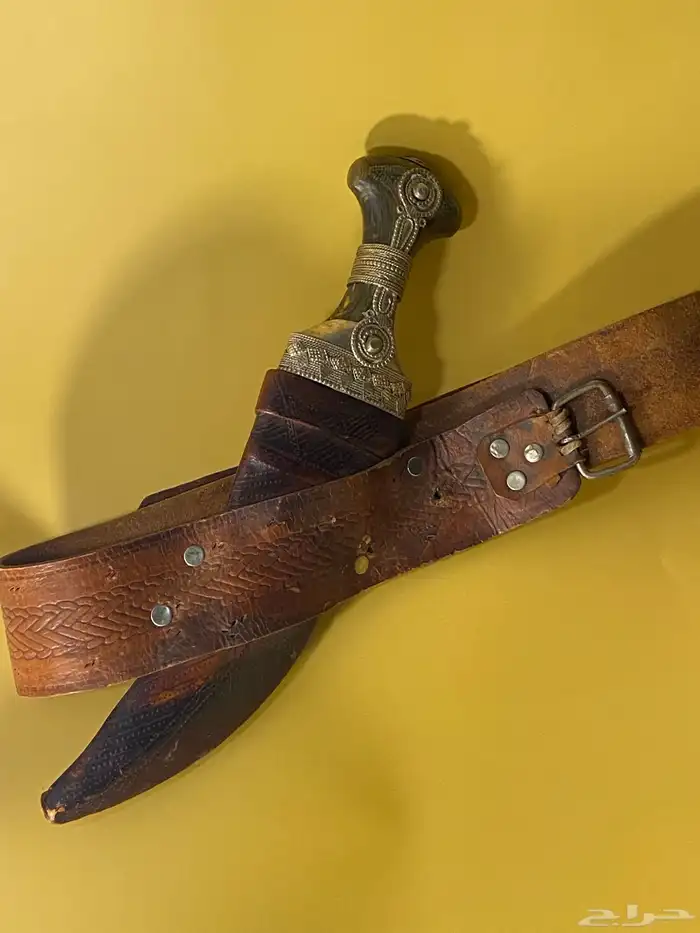 جنبيه قرن قديمه مقبض راهي 8