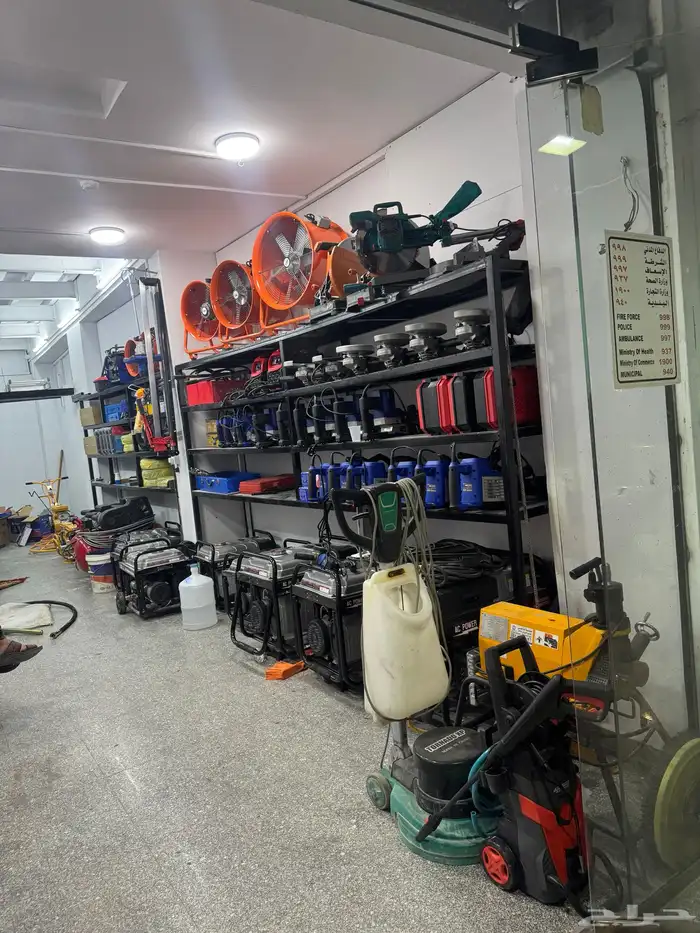 تأجير مولدات لحام ومولدات كهربا هوايات شفط دكاكات ونطاط 11