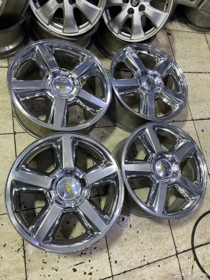 طقم جنوط تاهو مقاس 20 اصليه وكاله 2