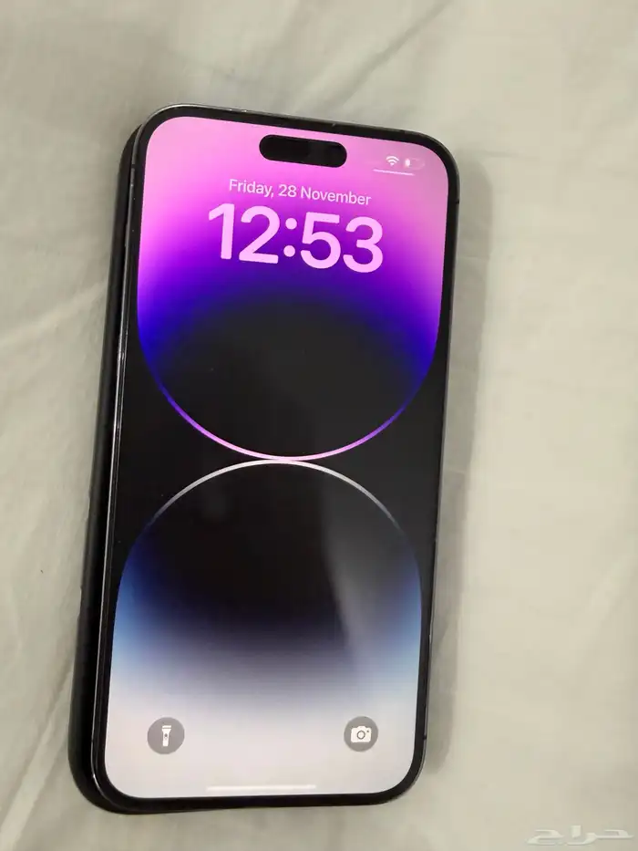 ايفون 14 برو ماكس بنفسجي نظيف 3