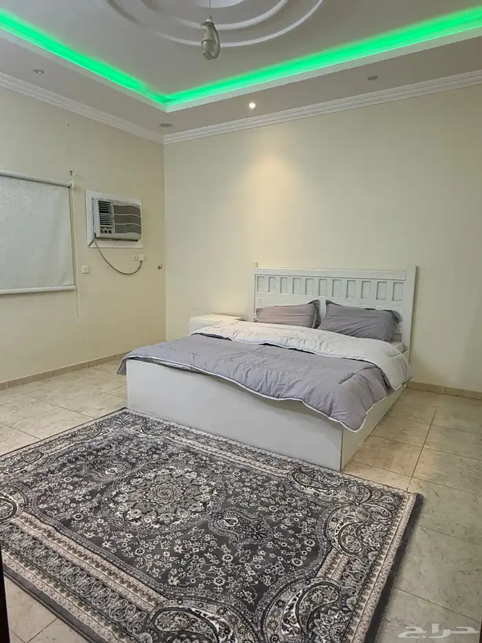 للإيجار ملحق شقة مفروشة حي الحمدانية غرفتين وصالة 1