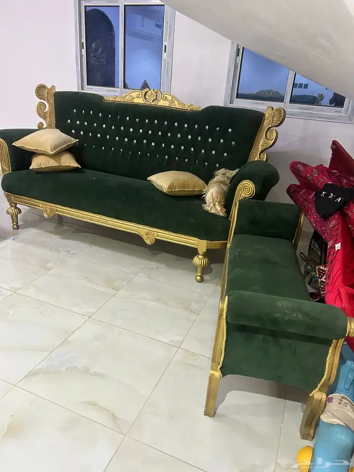 كنب كلاسيك   كنب غرفه 4 4 2